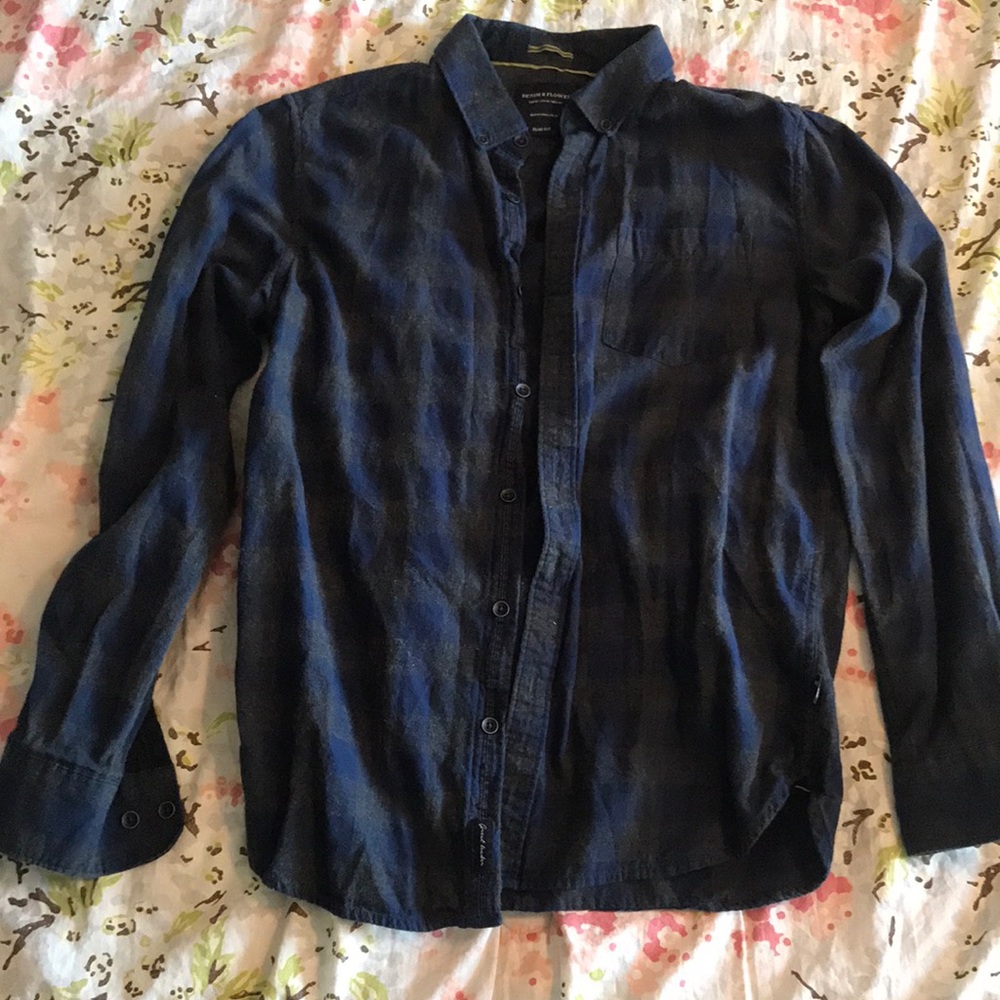 Denim and Flower men’s button-down premium